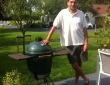 Rogier en z'n green egg