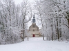 La chapelle en neige