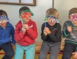 Maskers in de klas