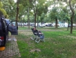 Dure, vieze en saaie camping bij Milano