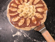 Toetjespizza met nutella en banaan