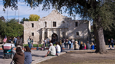 The Alamo, in San Antonio, Texas