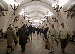 De Metro in Moskou